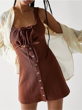 Free People Beach- The Olivia Mini Dress